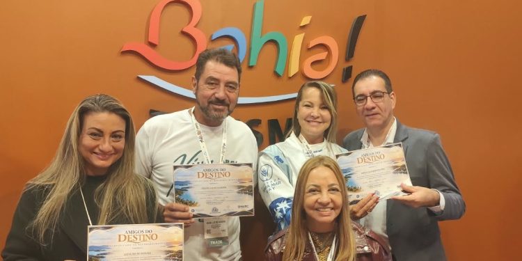 ABAV Bahia reconhece personalidades que fortalecem o turismo na Baía de Camamu durante a ABAV Expo 2026