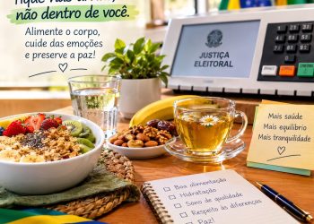 Entre a ansiedade das eleições e à paz na mesa: como a alimentação pode ajudar?