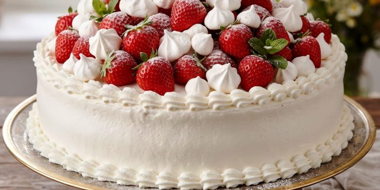 Torta de Morangos